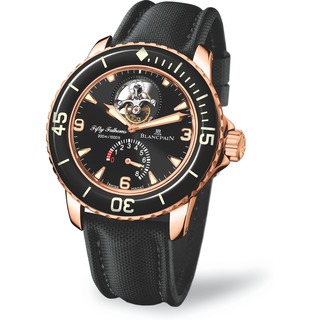 Swiss Luxury Replica Blancpain 50 Fathoms Tourbillon Red Gold 5025-3630-52 Replica Watch